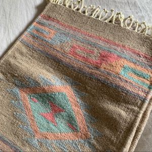 Vintage runner rug or tapestry